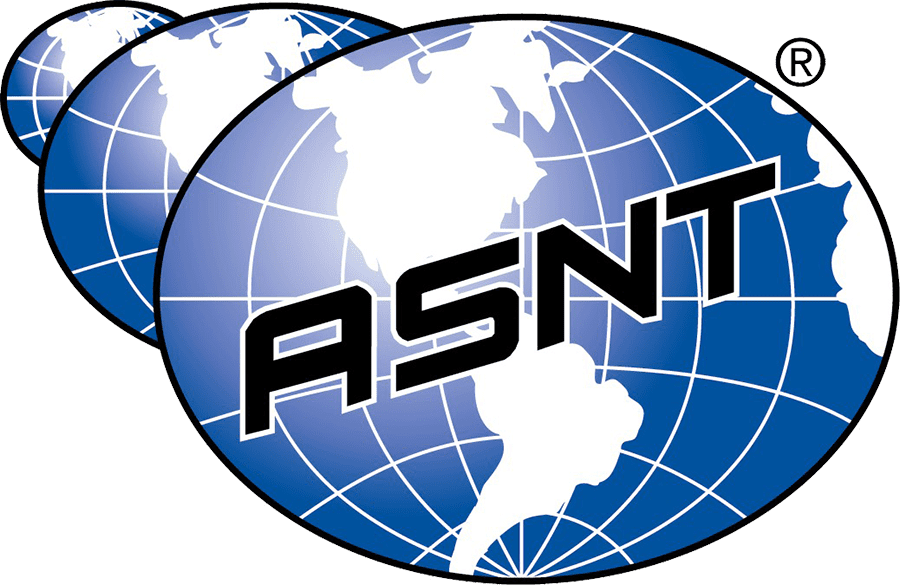 American Society for Nondestructive Testing Inspection Materials Evaluation